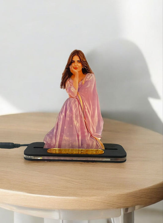 Acrylic Caricature photo lamp