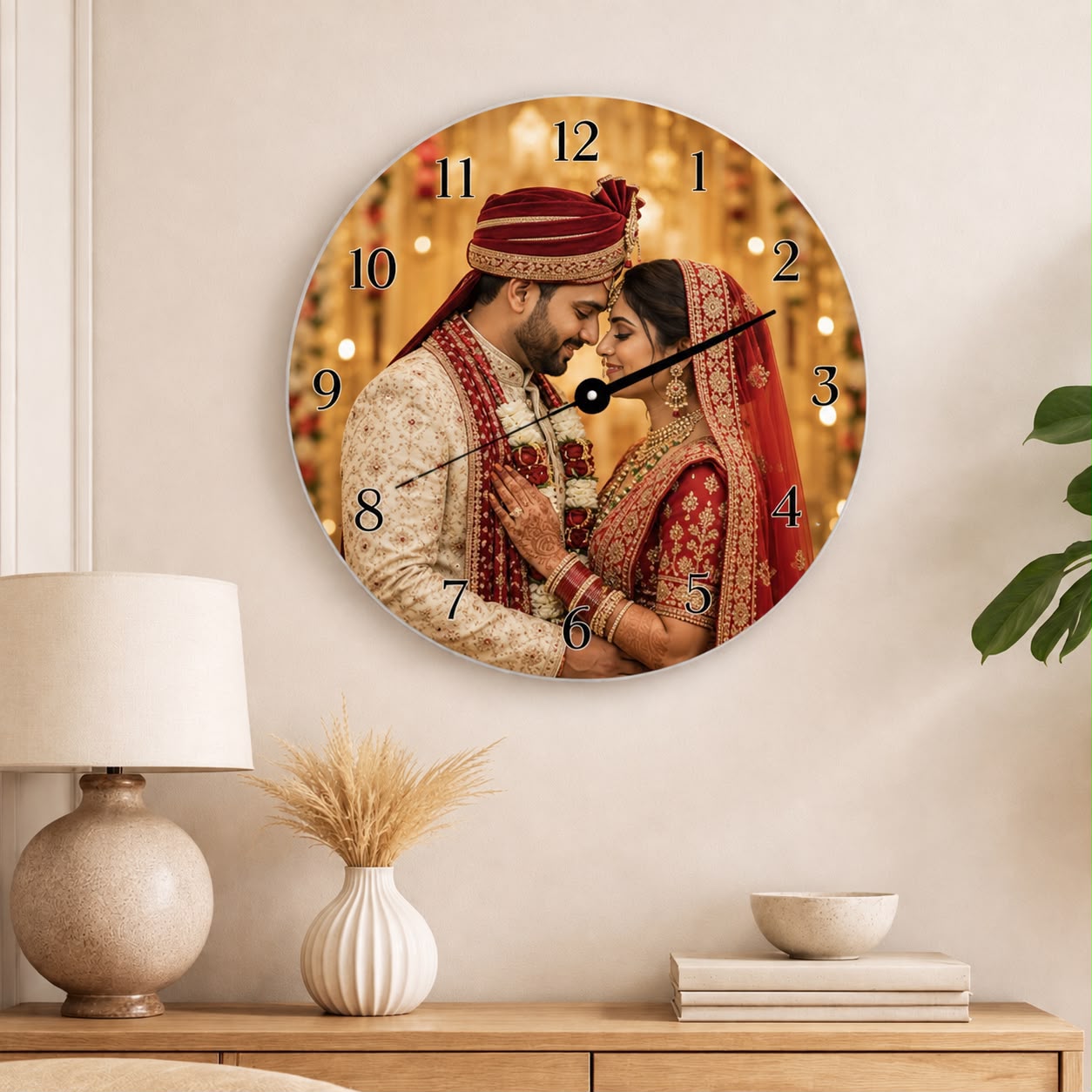 Acrylic wall clock