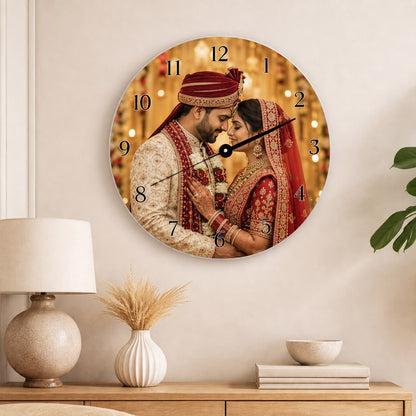 Acrylic wall clock