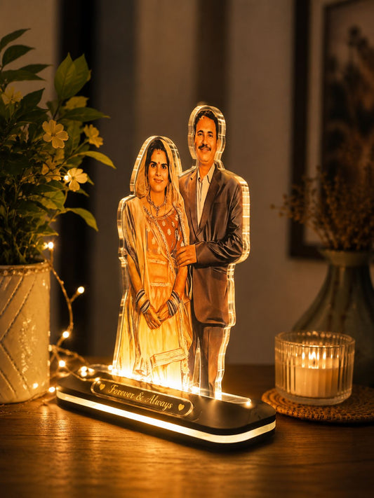 Acrylic Caricature photo lamp