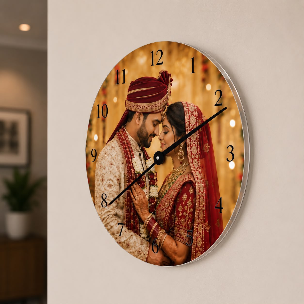 Acrylic wall clock